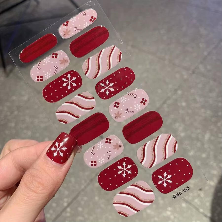Autocollants pour ongles de noël