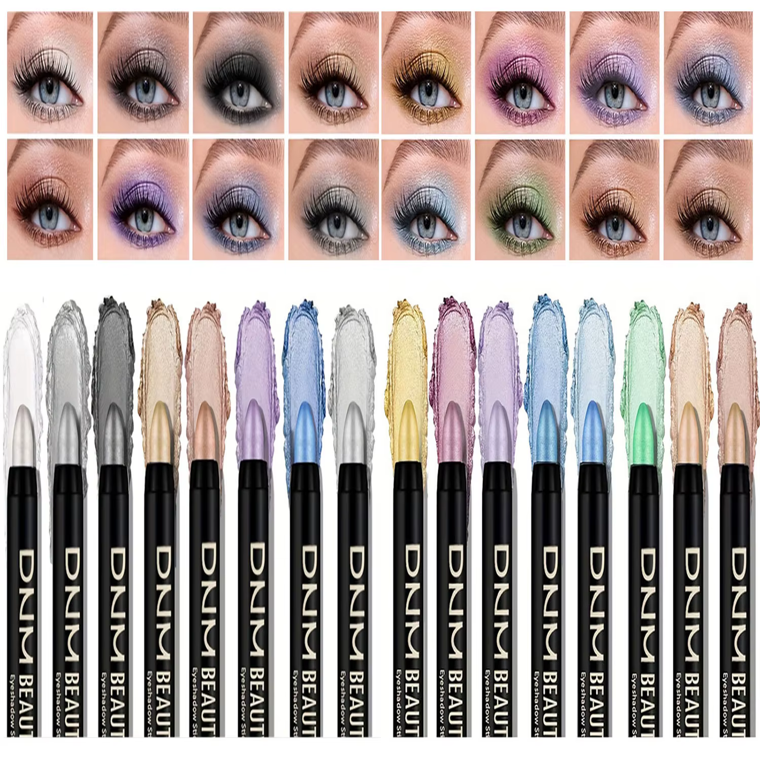 Eyeliner nacré imperméable et longue durée