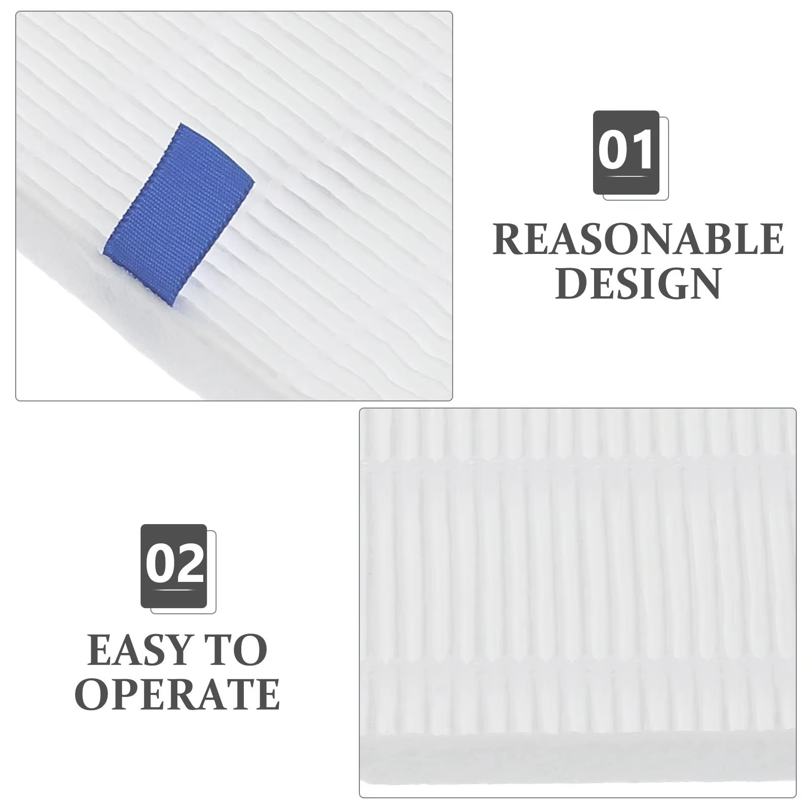 Collecteur de poussière d'ongles, plaque filtrante pour aspirateur, accessoires de remplacement d'air, extracteur de poussière d'ongles, remplacement de filtre d'origine