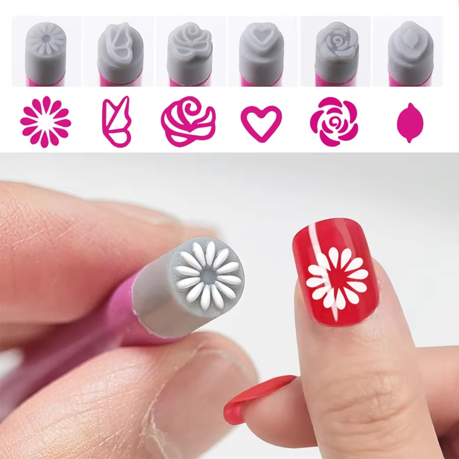 Ensemble de stylos à tampons pour Nail Art