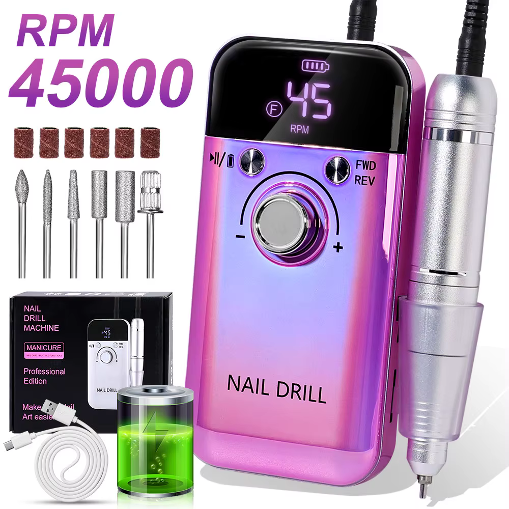 Perceuse à ongles électrique professionnelle