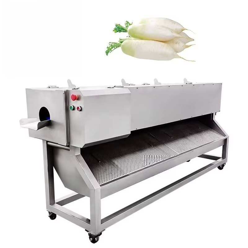 Machine à éplucher les racines en acier inoxydable, Machine à éplucher et à laver les Yam, éplucheur d'aubergine, Machine d'élimination de la peau des carottes, personnalisée