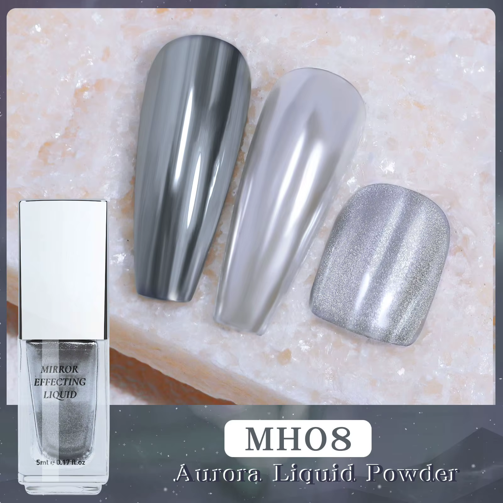 Poudre magique chromé Aurora 5ml