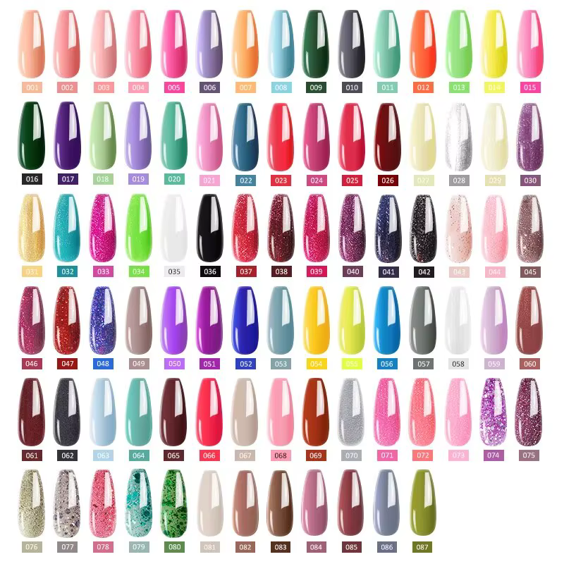 Kit de Verhéritage à Ongles Gel Acrylique N64.Set avec Lampe UV LED