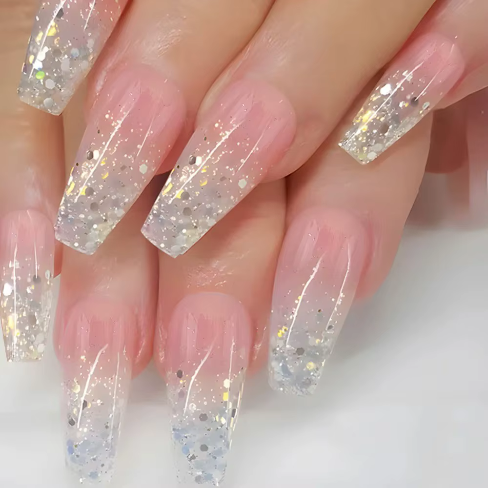 24 faux ongles à presser