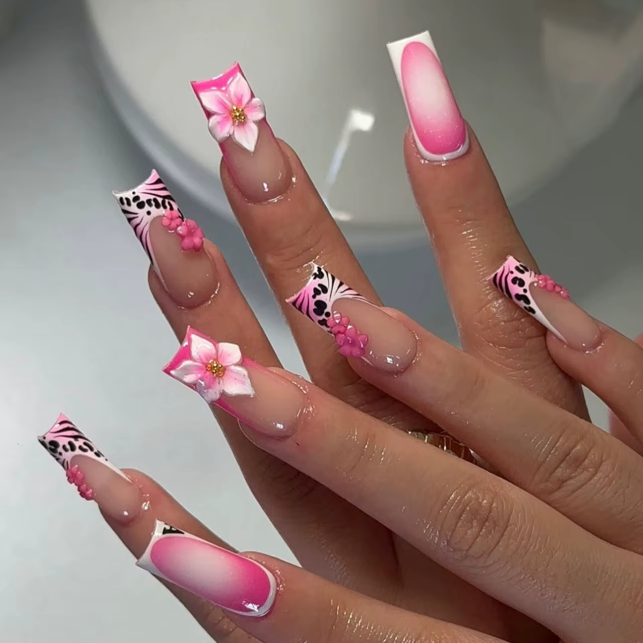 Faux ongles Spice Girls