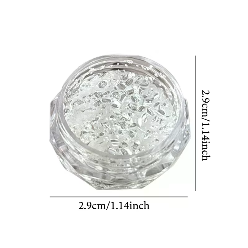 1 boîte de décoration d'ongles