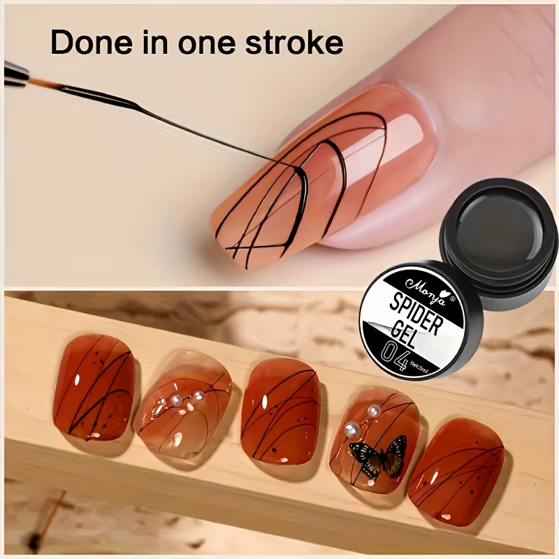 Gel élastique pour nail art