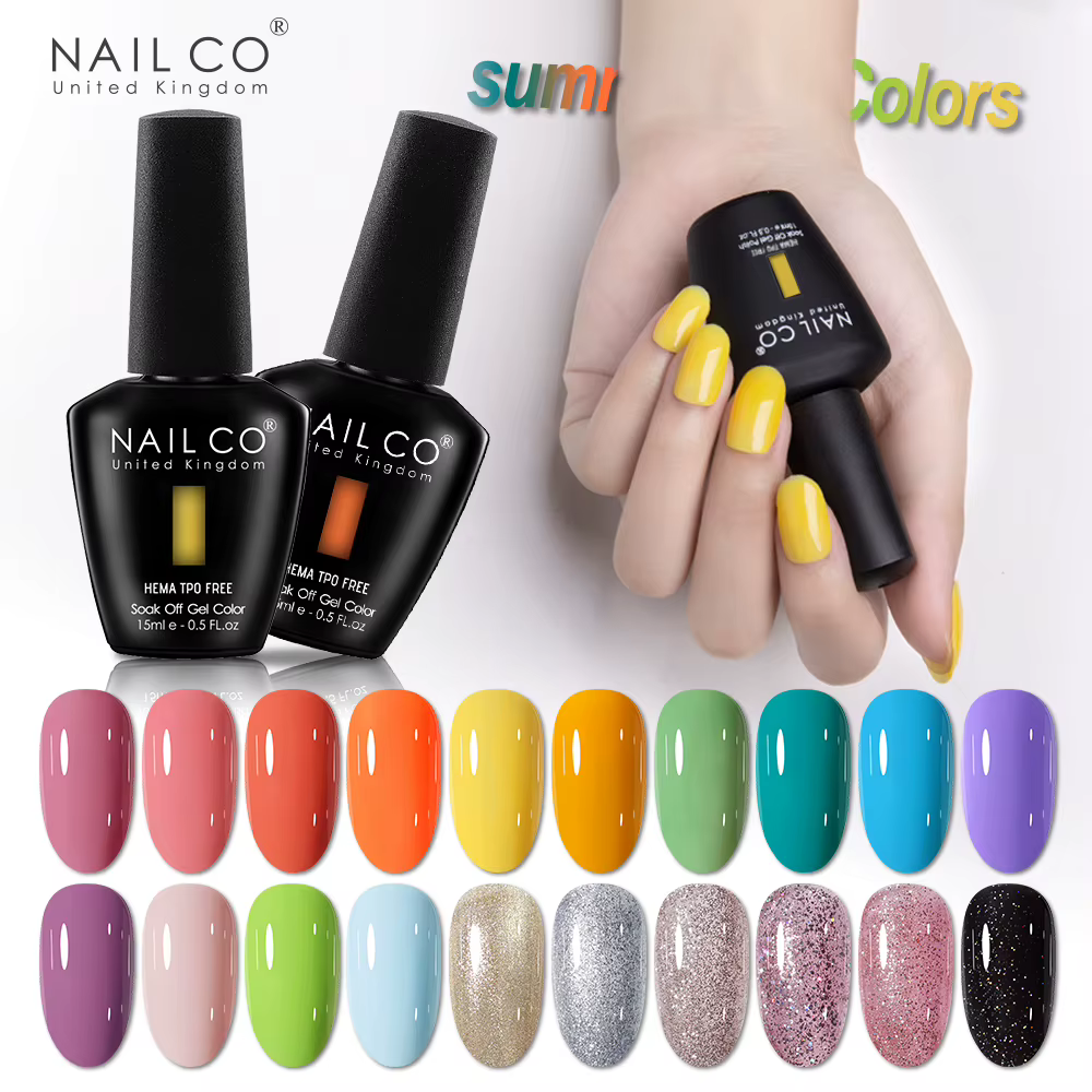 NAILCO HEMA TPO FREE UV 15ml Vernis à ongles en gel pour manucure