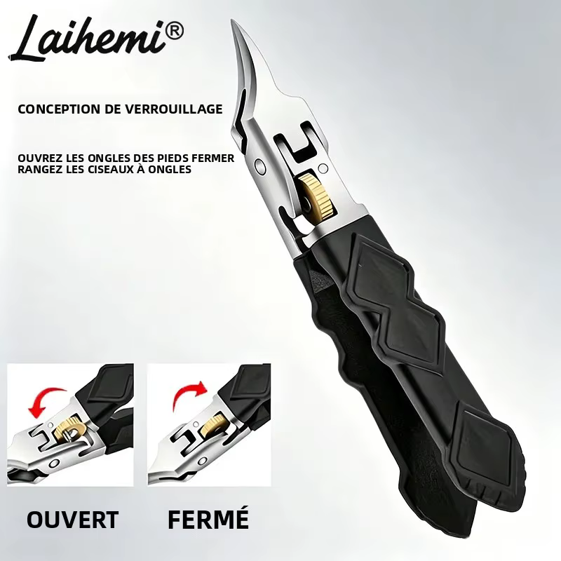 Coupe-ongles ergonomiques pour couper les ongles épais incarnés