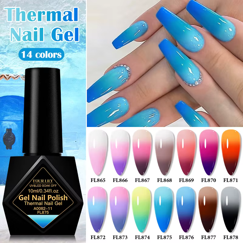 Vernis à ongles Gel thermique 10ml