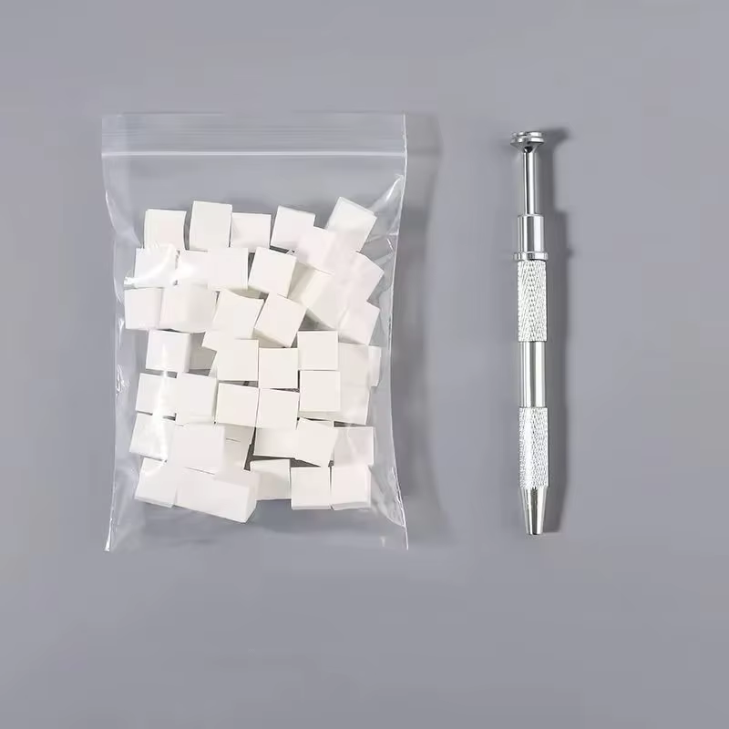 Mini éponge carrée pour Nail Art