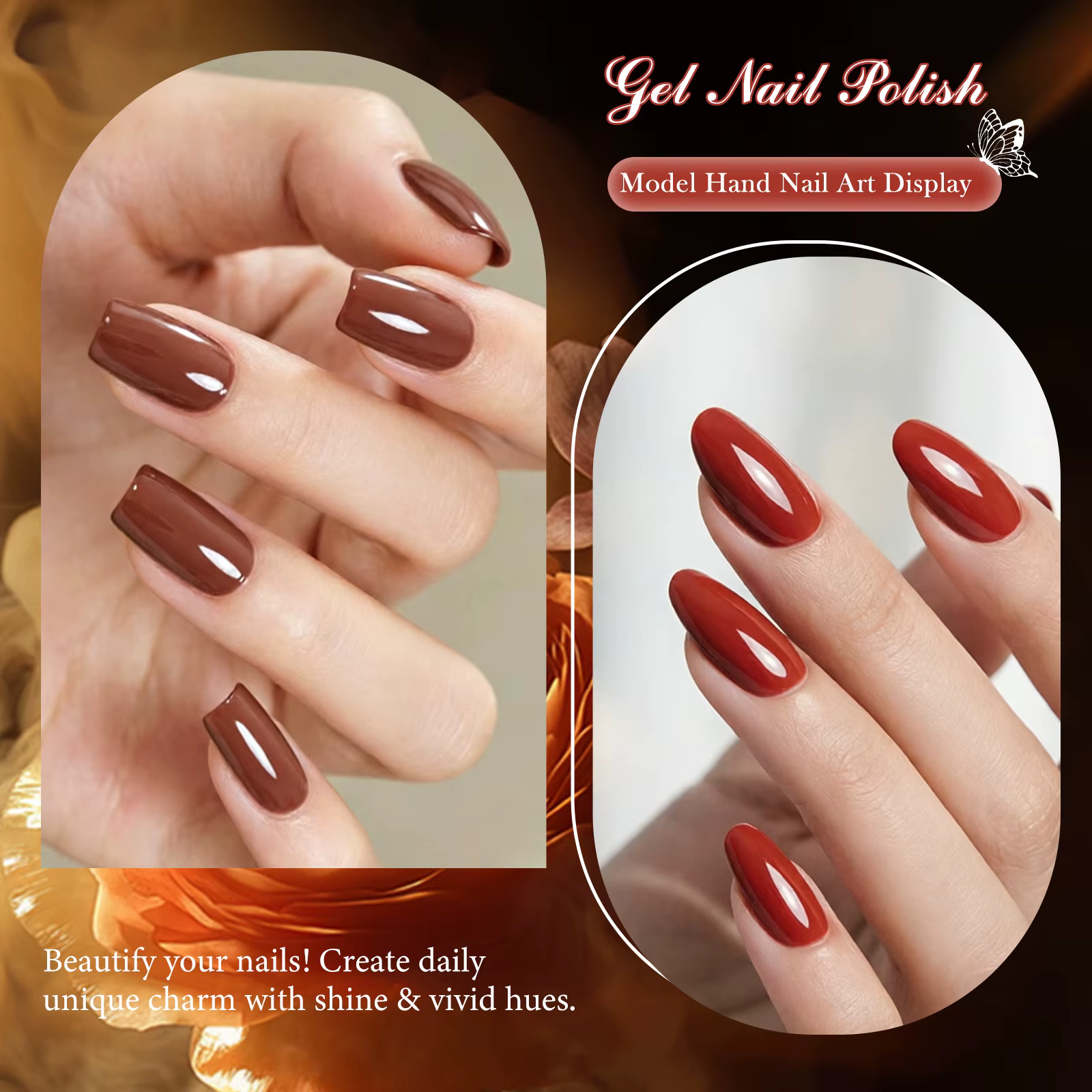 Lot de 12 vernis à ongles en gel 18