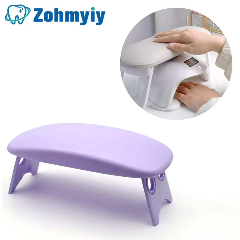 Support de manucure pliable pour les mains
