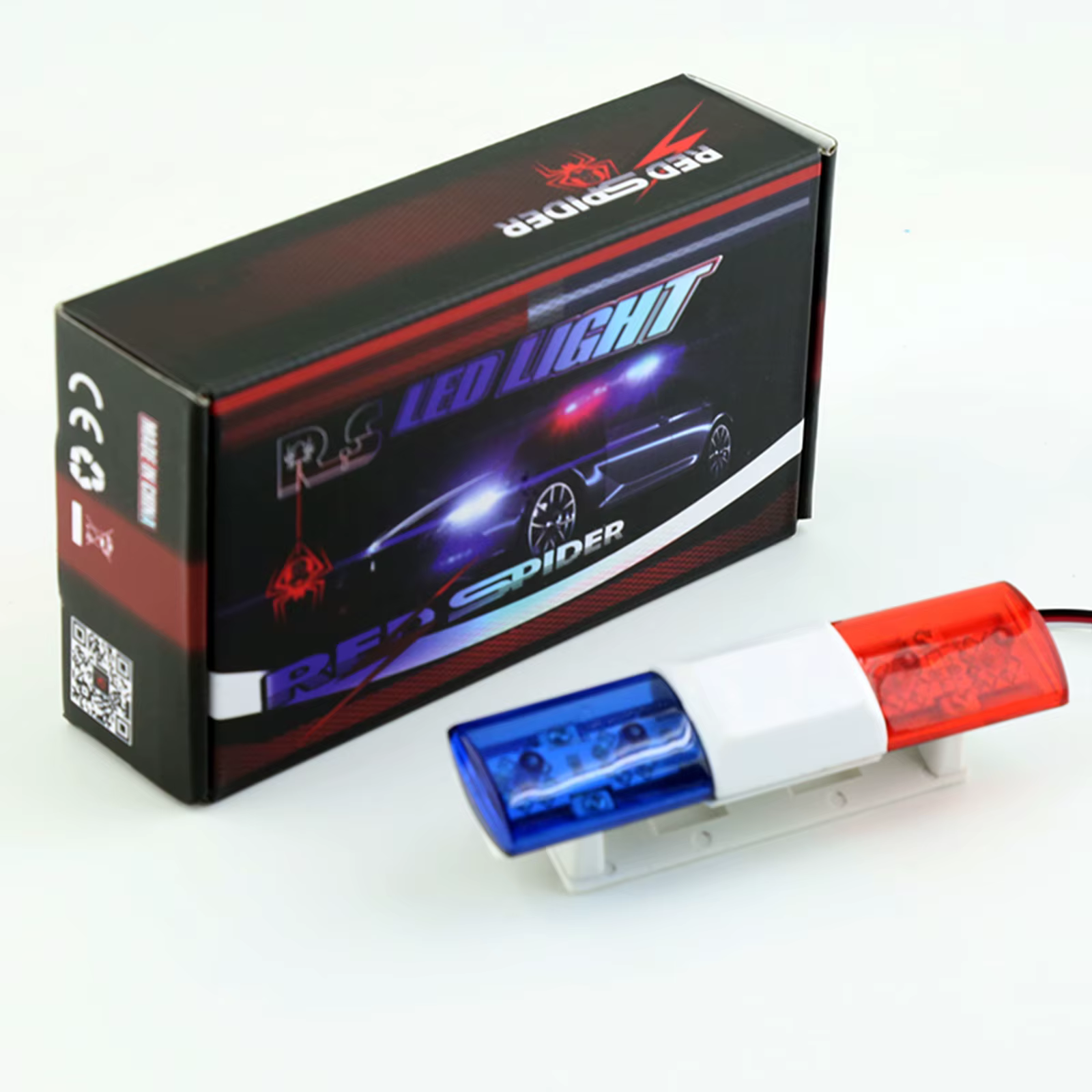 Accessoires de voiture RC, Flash de Police Led, lumière alarmante pour 1/10 HSP Kyosho TRX4 Tamiya Axial SCX10 D90, pièces de voiture RC