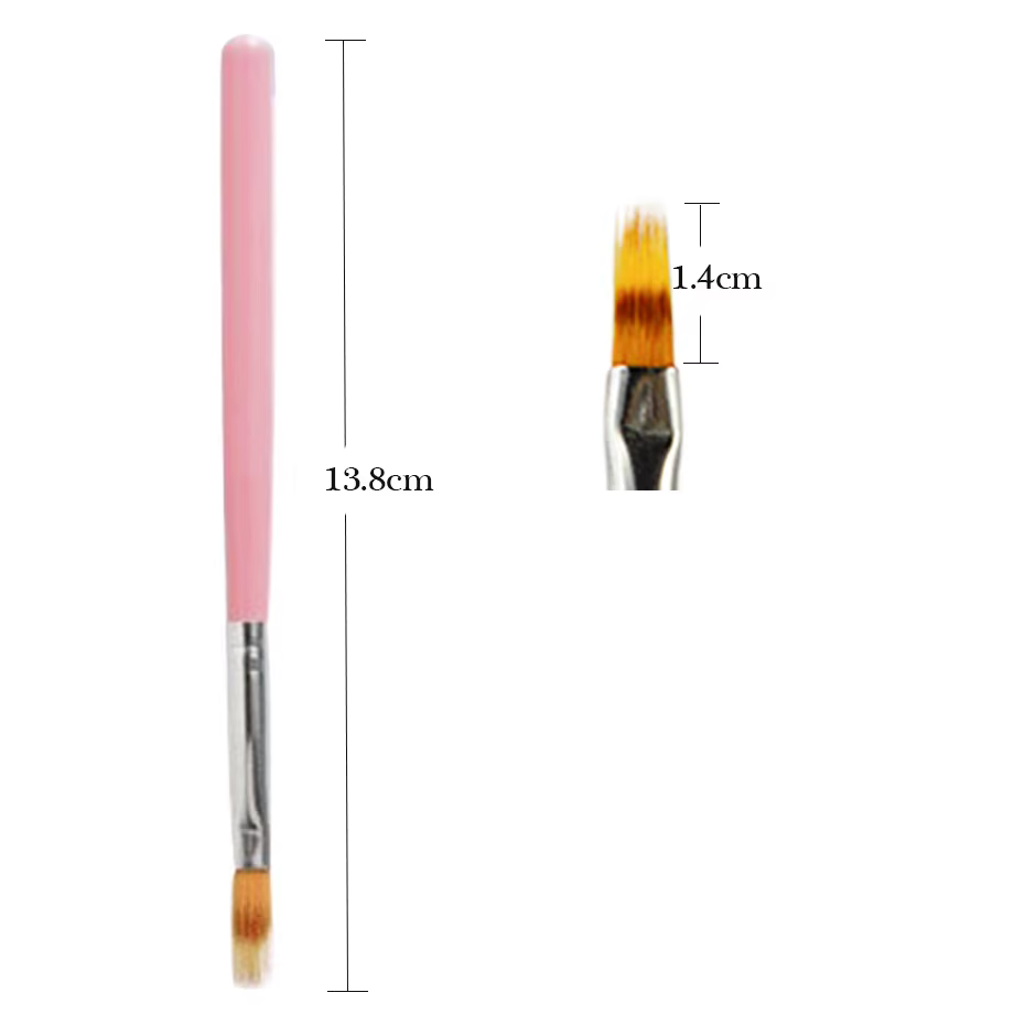 Pinceau à ongles ombré à pointe spéciale