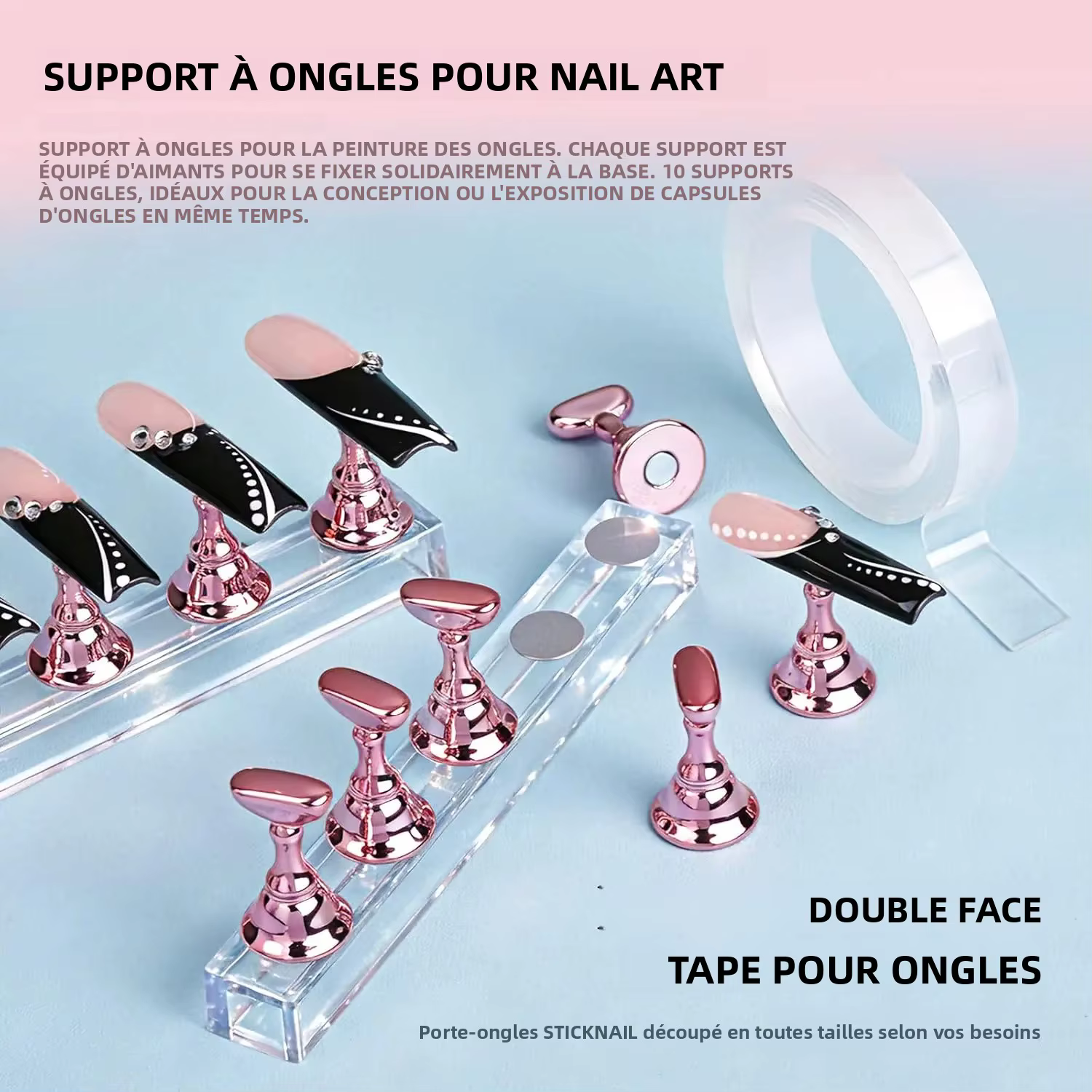 Ensemble professionnel pour ongles 30 pièces – Pinceaux