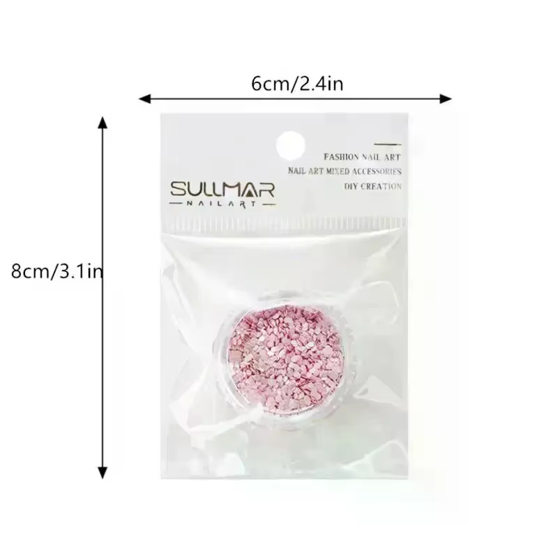 Mini paillettes scintillantes pour ongles