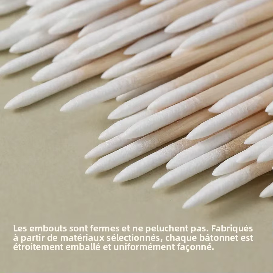 Coton-tige à Double extrémité