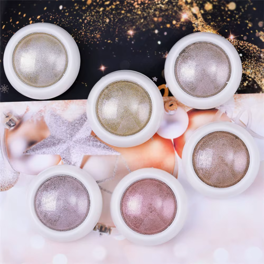 Poudre à ongles blanche miroir chromé