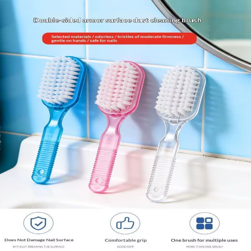 Brosse de nettoyage des ongles 1 pièce