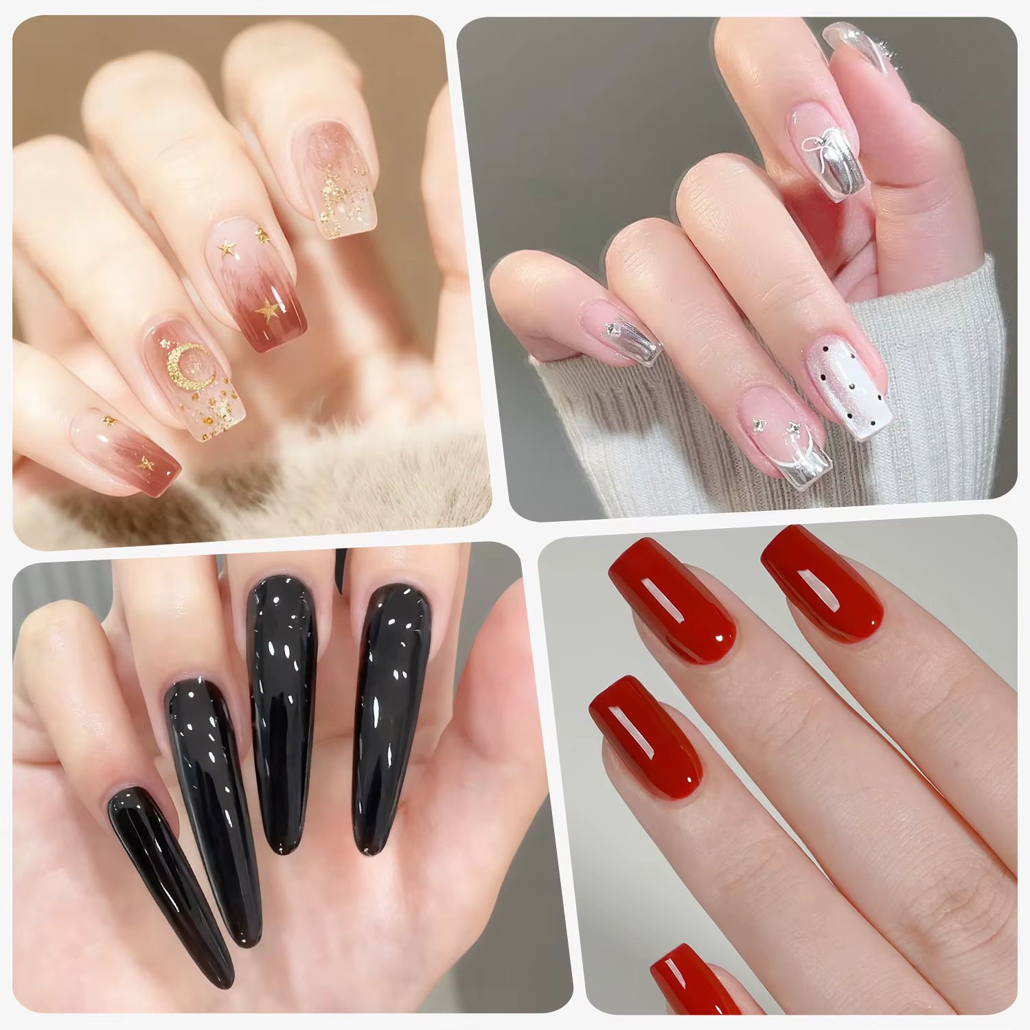 Nailpop couche de Base supérieure Gel HEMA/TPO gratuit professionnel tremper UV/LED durci longue durée Lustre facile manucure Art Kit clair 2 pièces