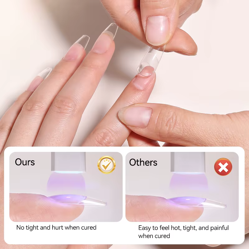 UR SUGAR 15ml Gel de renfort 9 en 1 Gel fort multifonctionnel Gel renforcé Semi Permanent UV Soak Off Gel d'art des ongles