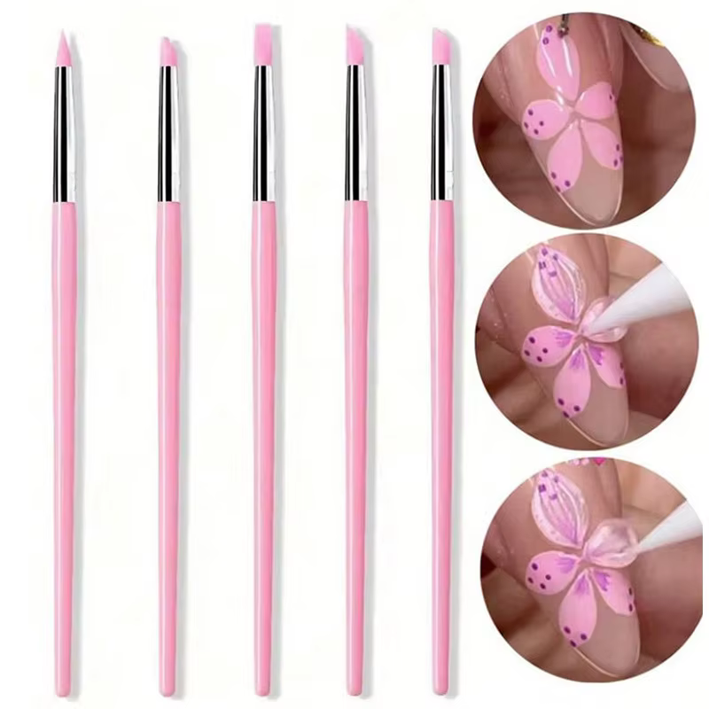 Brosse à ongles en Silicone