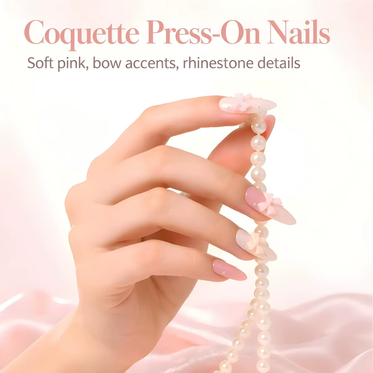Faux ongles à presser faits à la main