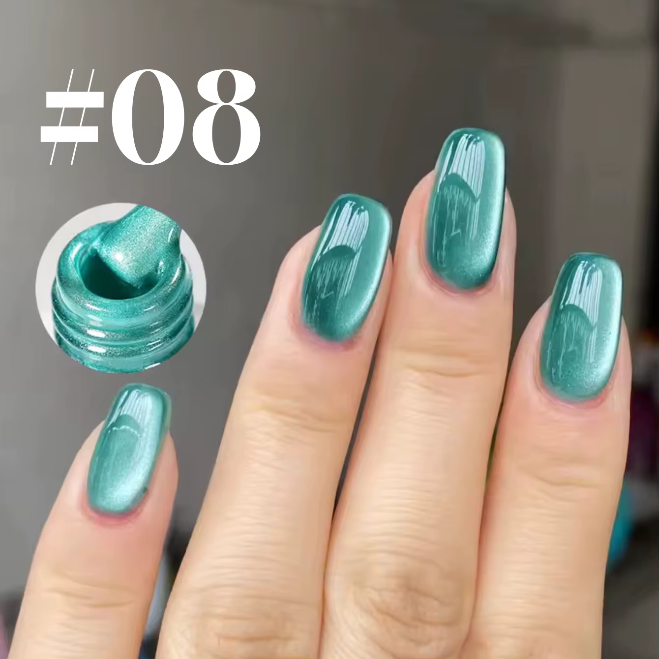 ZH automne et hiver ongles orteil vente blanchiment perle de verre oeil de chat Gel vernis