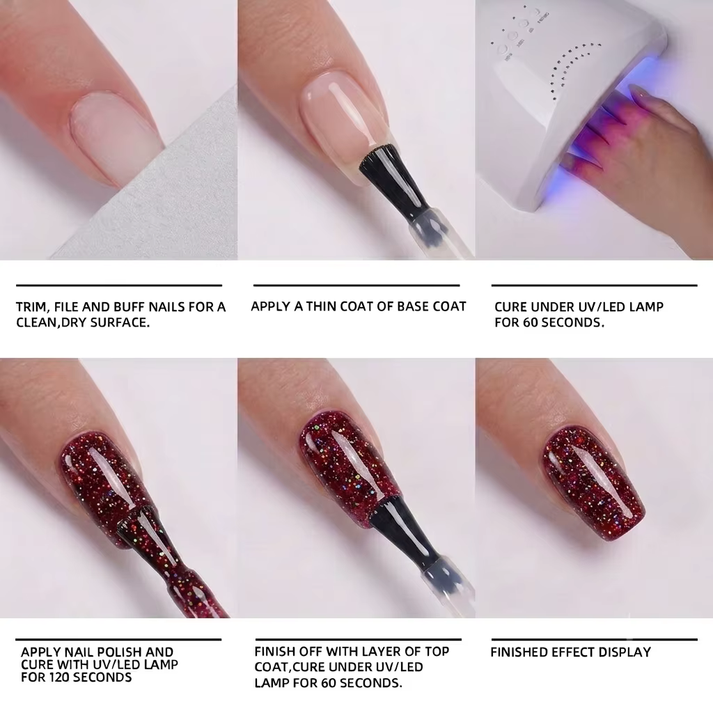 Vernis à ongles en gel Visuatia