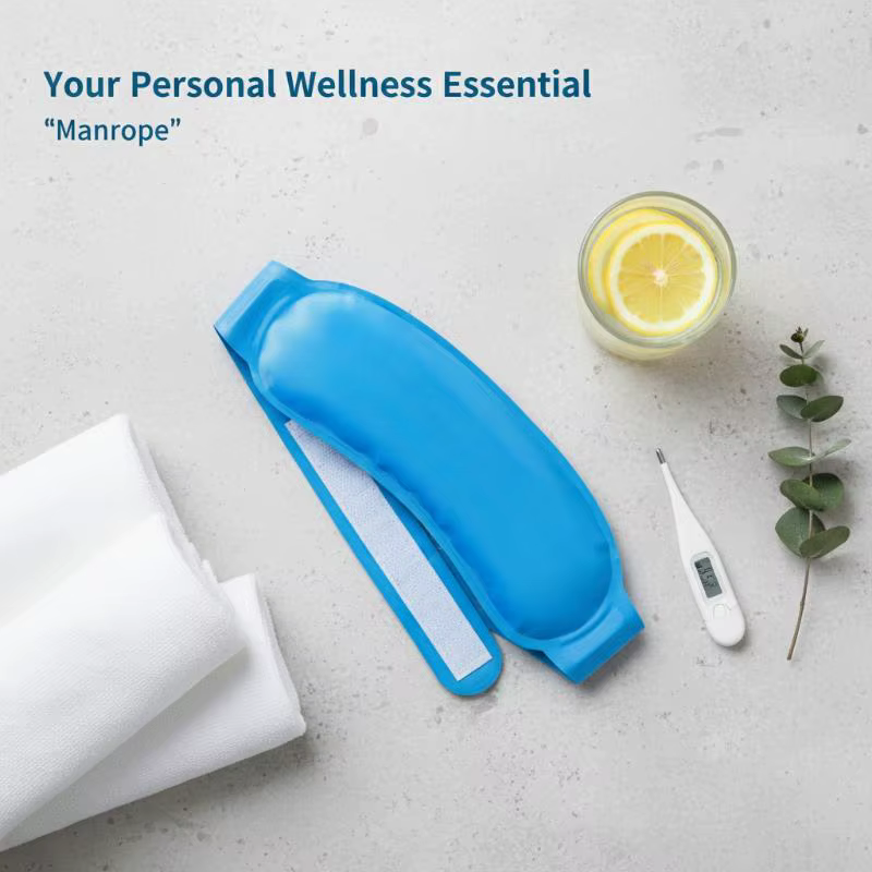 Bandeau de thérapie gel chaud/froid pour soulager les maux de tête et les migraines – Compresse froide pour la tête