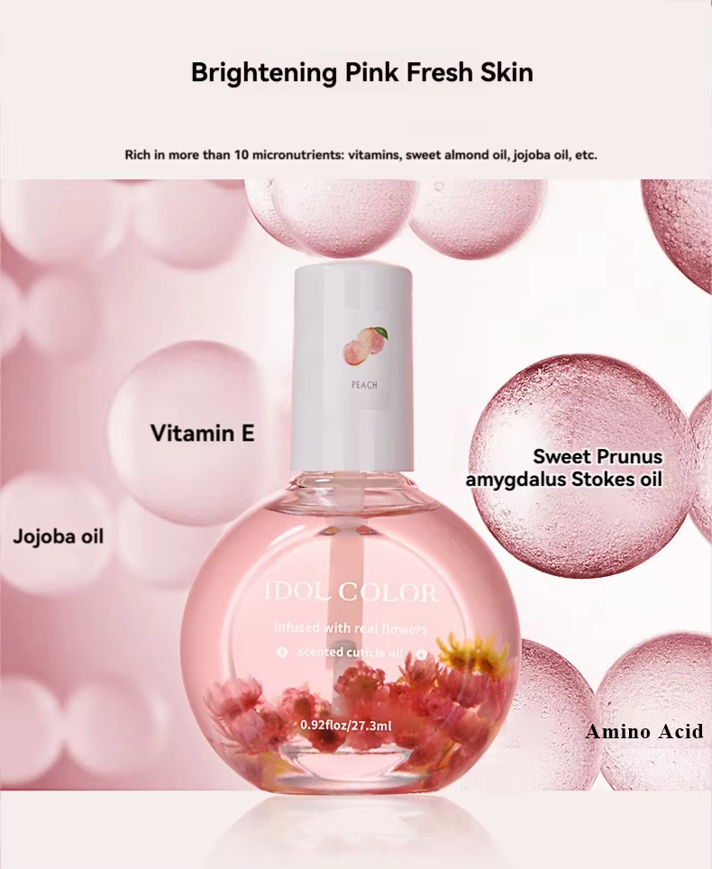 Huile nutritionnelle pour fleurs sèches et cuticules