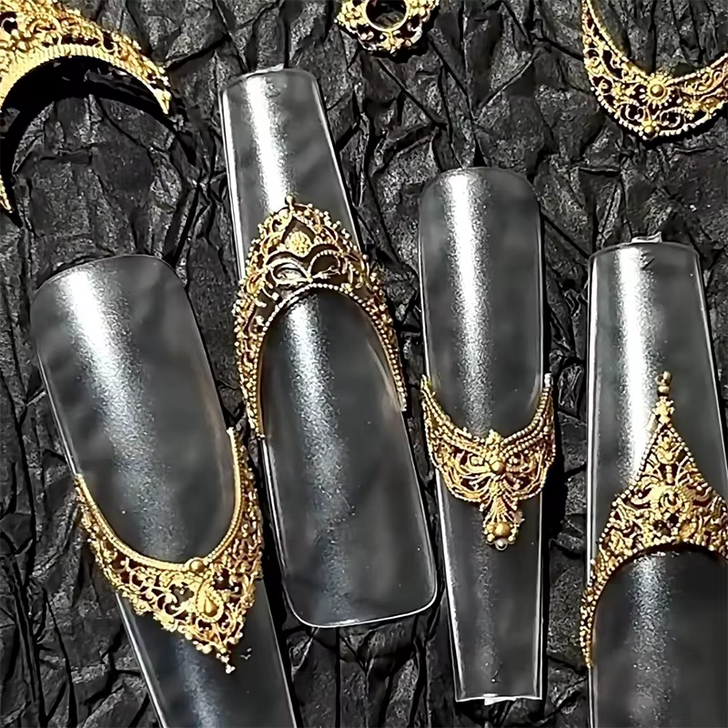Moule à ongles en Silicone