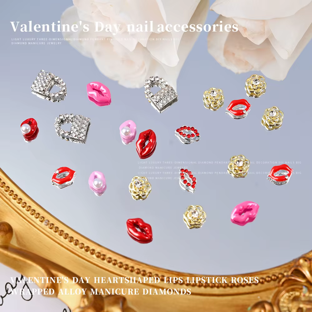 Breloques pour ongles 3D