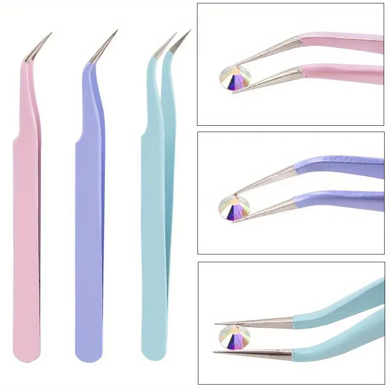 Ensemble de stylos diamant à double extrémité pour manucure