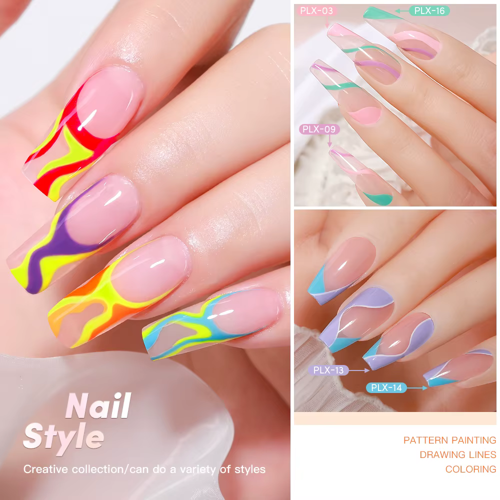 Ensemble de Verhéritage à Ongles en Gel UV Semi-Continu