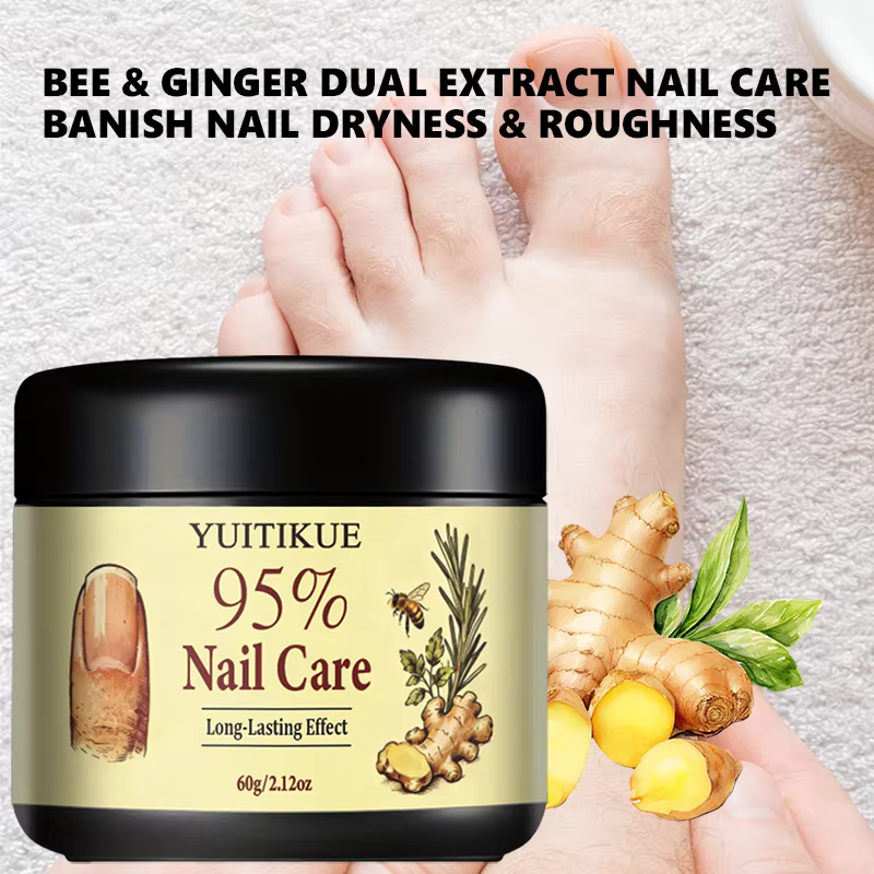 Crème de soin des ongles au venin d'abeille YUITIKUE - Formule efficace à 95 %