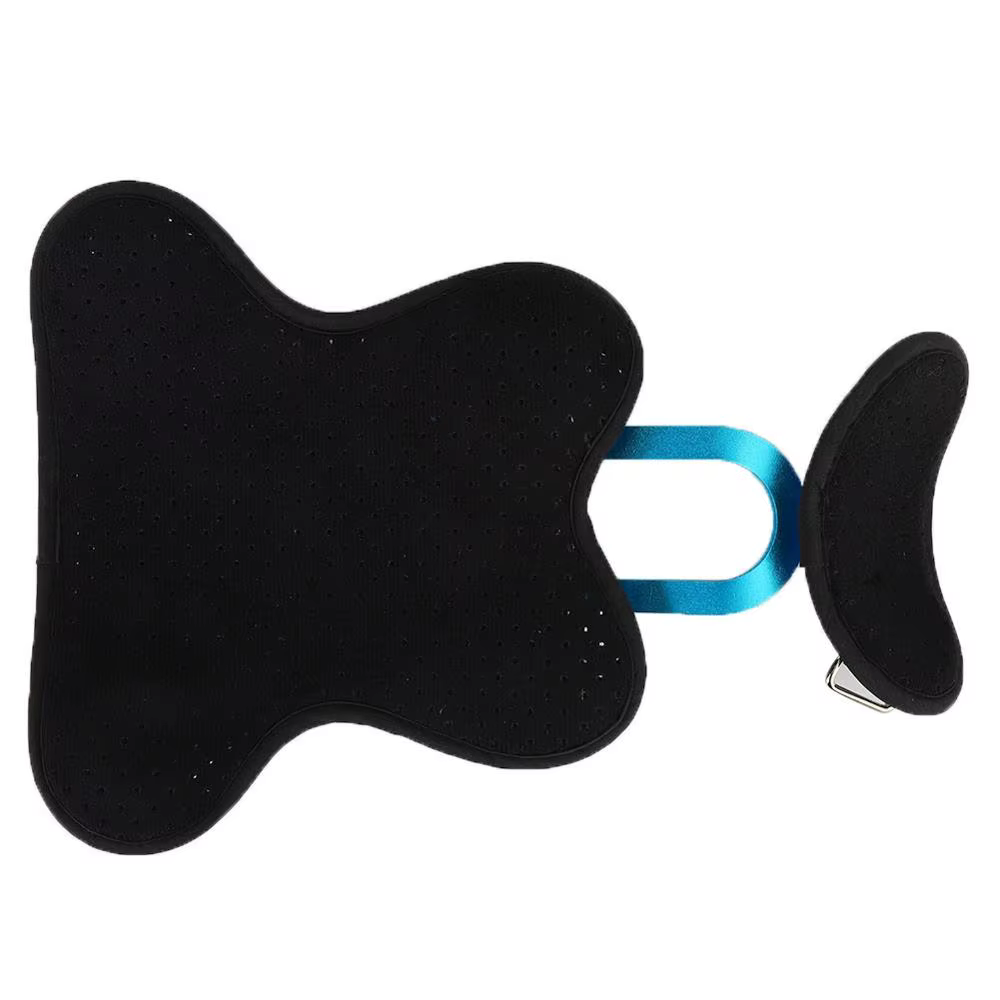 Correction de soutien de la poitrine du cou pour enfants, vertèbre cervicale Oblique, Protection contre les blessures de la colonne vertébrale pendant la rééducation, béquille à tête fixe