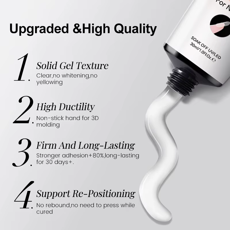 UR SUGAR 10/30ML colle solide Gel fort pour faux ongles strass résine pierres précieuses bijoux bricolage décoratif