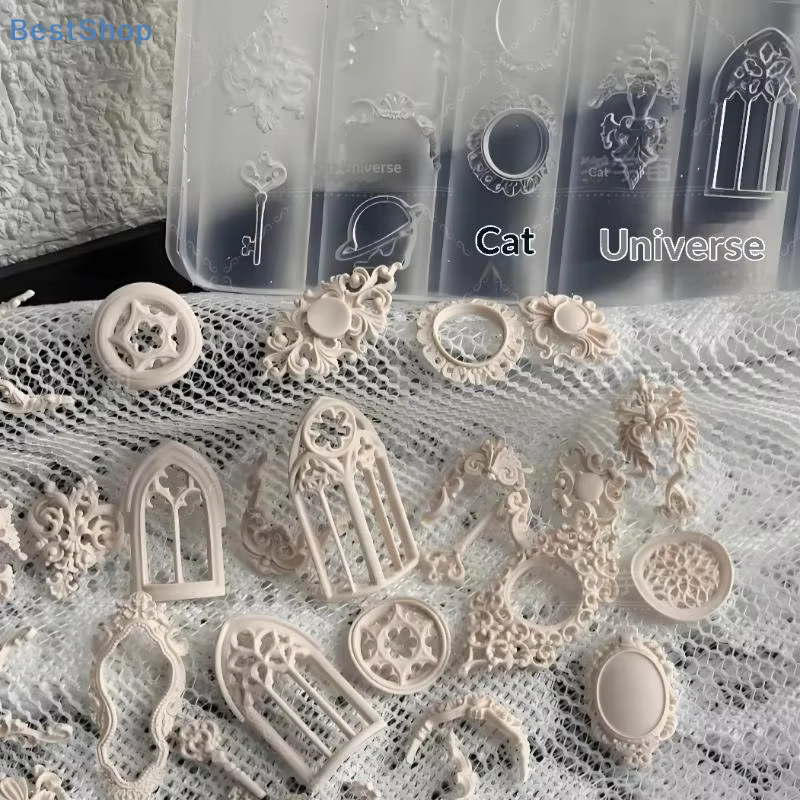 ♥ Moule en Silicone pour Nail Art de Style gothique