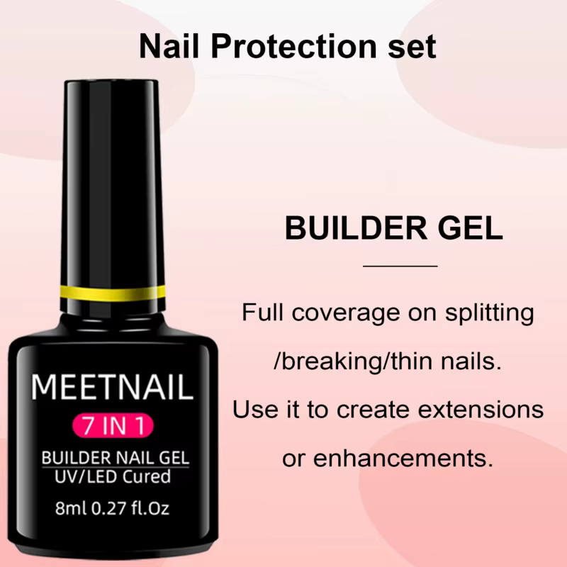 Gel de construction transparent 7 en 1