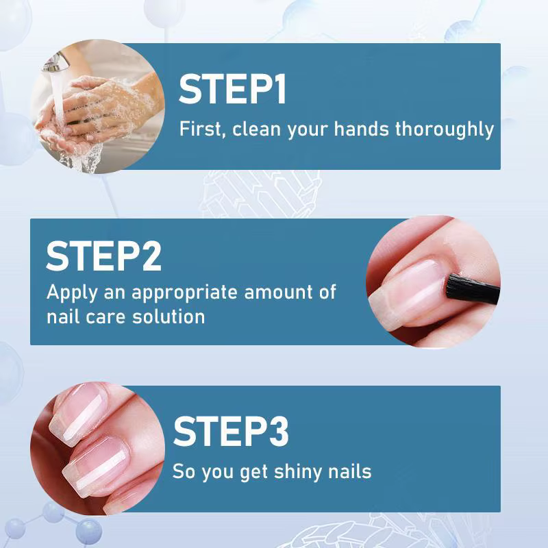 1/2/3 pièces Gel de soin des ongles réparation plante lisse nourrissant