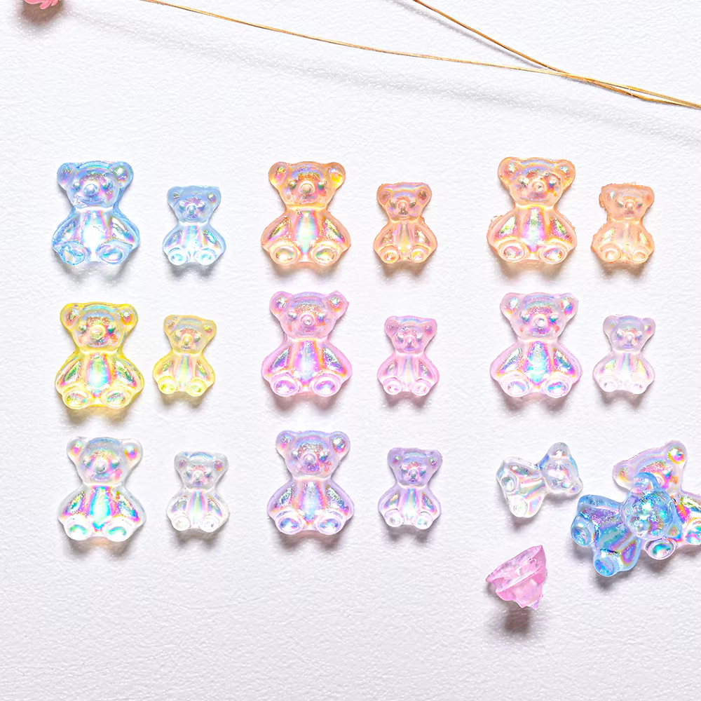 Aurora Bear – accessoires de décoration pour ongles