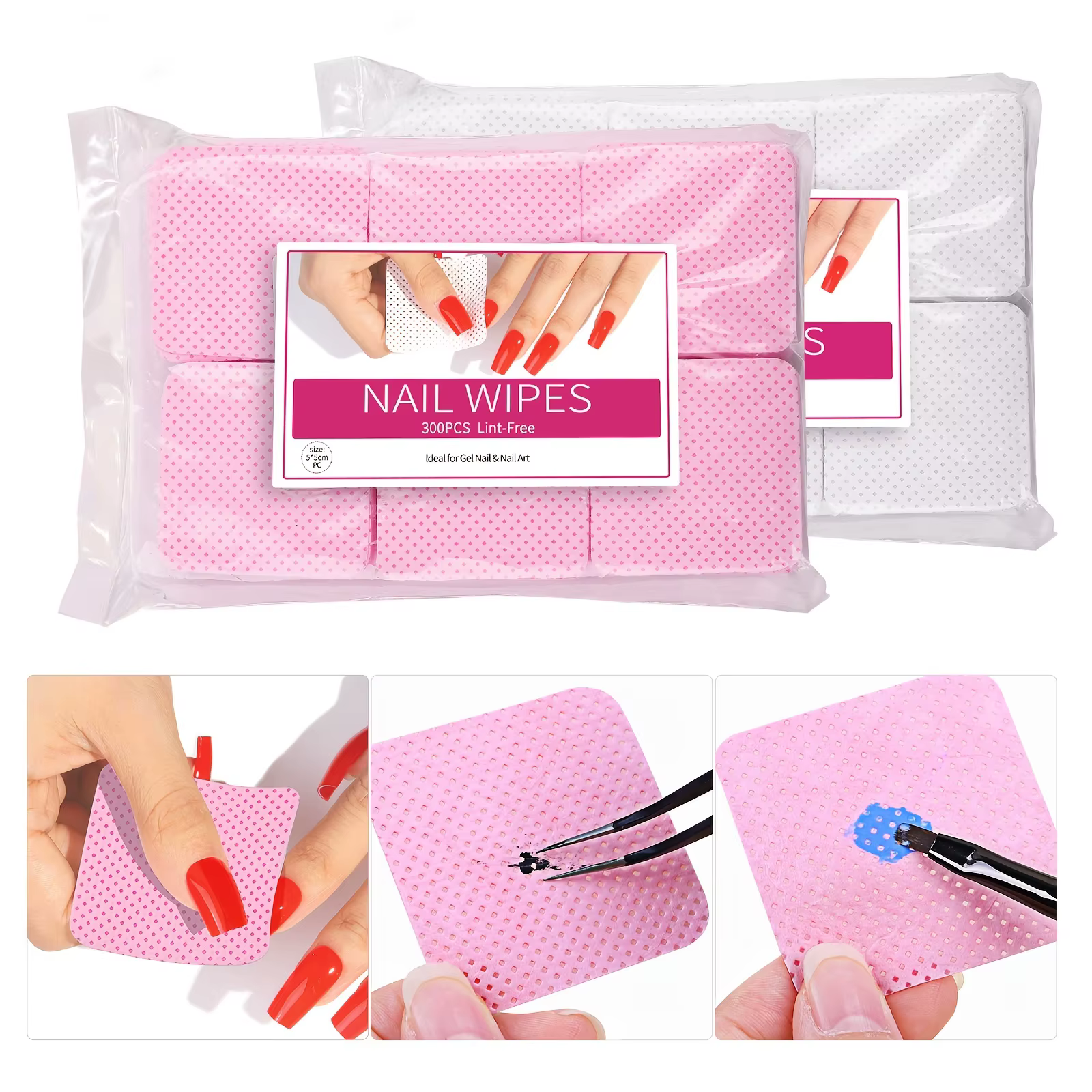 Lingettes Dissolvantes pour Verhéritage à Ongles