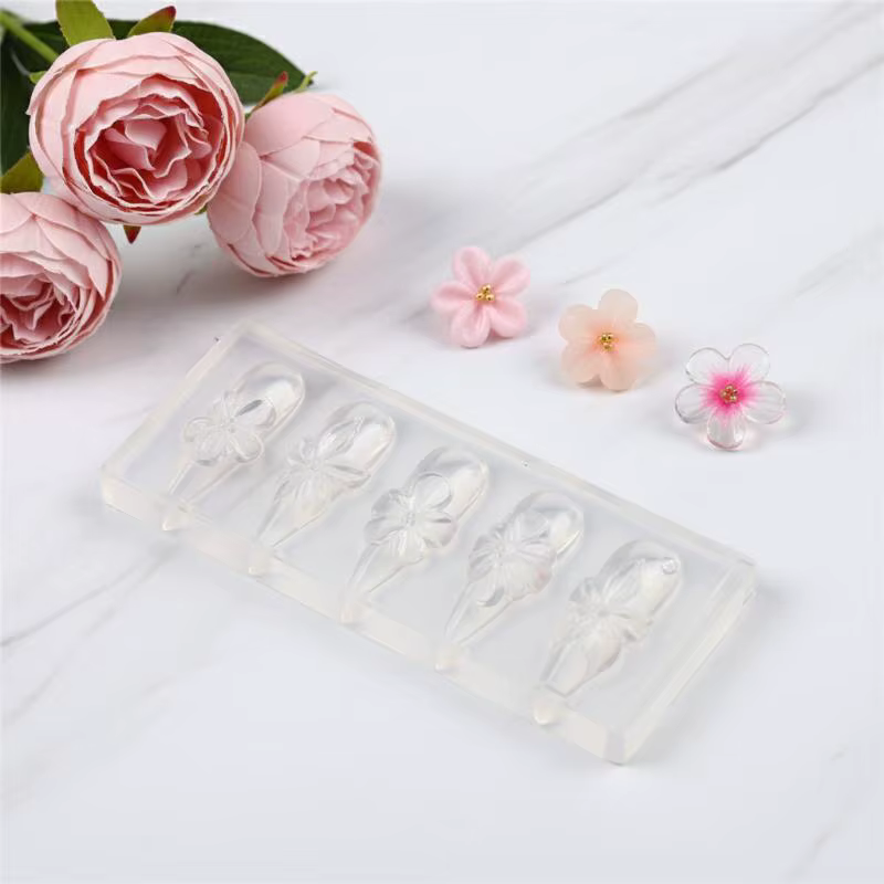 Moule en silicone 3D pour ongles