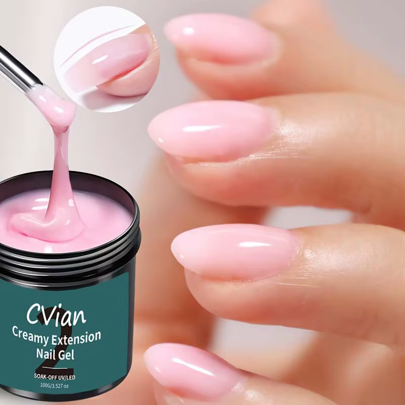 Gel à ongles crémeux 100 g en rose