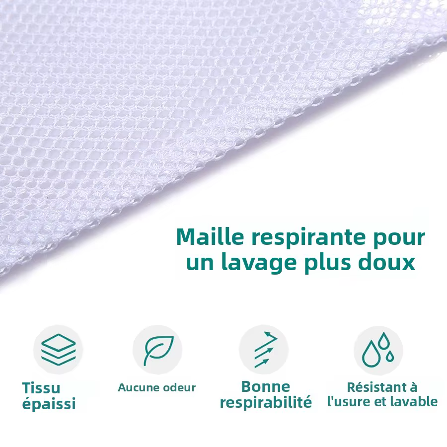 3 pièces/ensemble soutien-gorge sous-vêtements produits fermeture éclair maille sacs à linge paniers outils de nettoyage ménager accessoires soins du linge