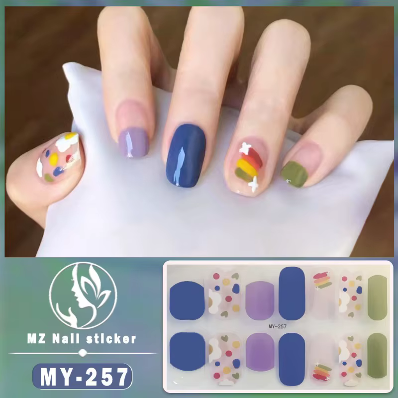 Autocollants 3D pour Ongles