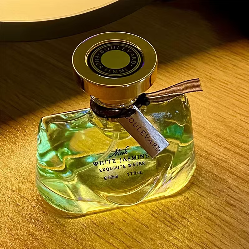 Parfum au jasmin de marque haut de gamme unisexe, parfum léger au jasmin frais naturel et au musc, parfum Floral durable, parfum de charme